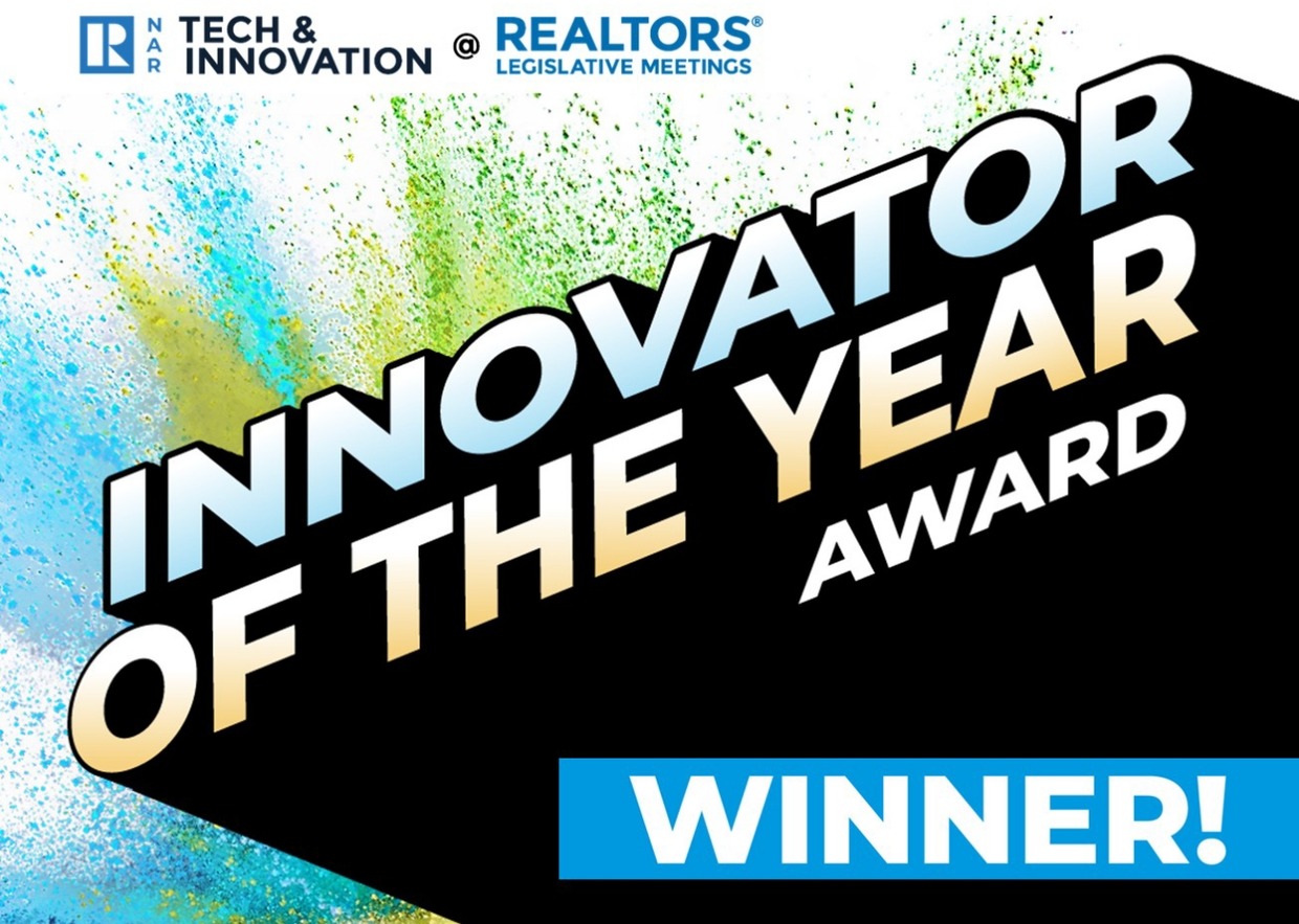 2026 NAR Innovator of the Year award announcement graphic